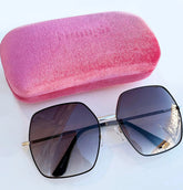 Numph Nutalia Sunglasses- Caviar